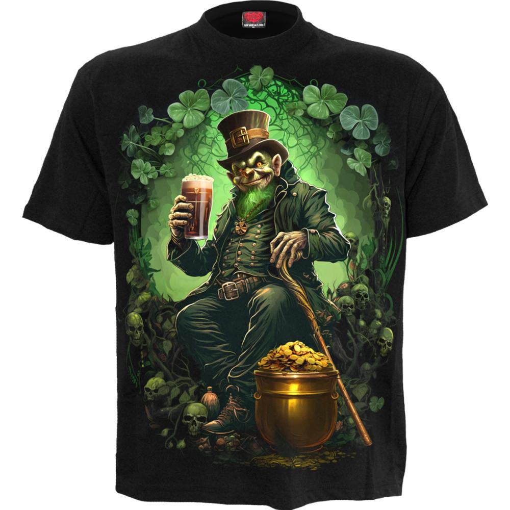 Spiral - Shenanigans Mens T-shirt - Black